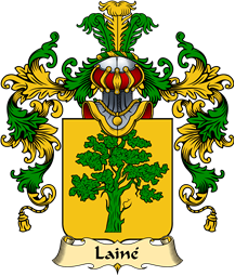 French Family Coat of Arms (v.25) Lainé