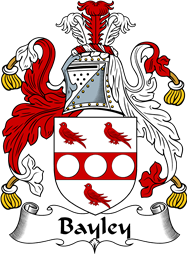 English Coat of Arms for the family Bayley