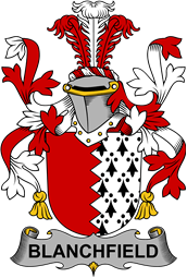 Irish Coat of Arms for Blanchfield