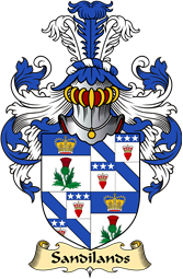 Scottish Family Coat of Arms (v.23) for Sandilands