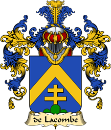 French Family Coat of Arms (v.25) Combe (de la)