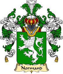 French Family Coat of Arms (v.25) Normand