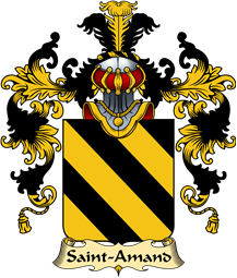 French Family Coat of Arms (v.25) Saint-Amand
