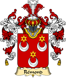 French Family Coat of Arms (v.25) Rémond