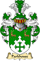 English Coat of Arms (v.23) for the family Parkhouse