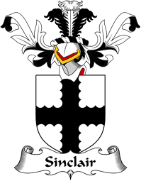 Coat of Arms from Scotland for Sinclair