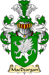 Irish Family Coat of Arms (v.23) for MacDeargan or O