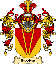 Scottish Family Coat of Arms (v.25) Brechin
