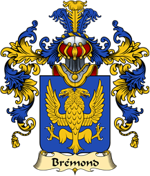 French Family Coat of Arms (v.25) Brémond