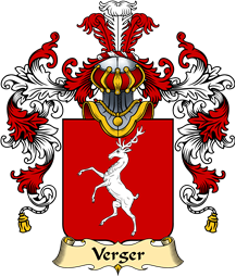 French Family Coat of Arms (v.25) Verger