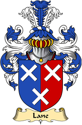 English Coat of Arms (v.23) for the family Lane