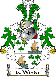 Dutch Coat of Arms for de Winter