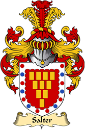 English Coat of Arms (v.23) for the family Salter