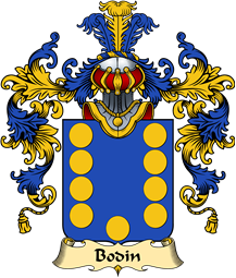 French Family Coat of Arms (v.25) Bodin I