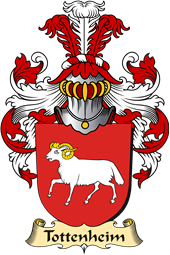 v.23 Coat of Family Arms from Germany for Tottenheim