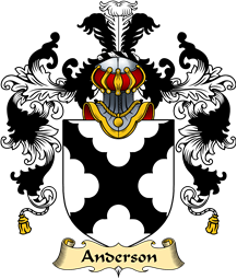 Scottish Family Coat of Arms (v.25) Anderson