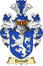 English Coat of Arms (v.23) for the family Dowall