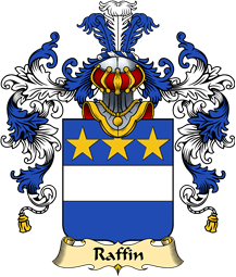 French Family Coat of Arms (v.25) Raffin