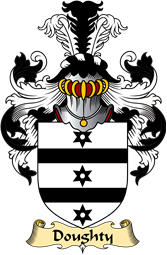 English Coat of Arms (v.23) for the family Doughty