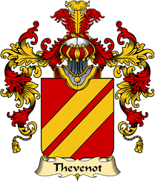 French Family Coat of Arms (v.25) Thevenot