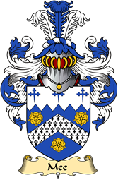 English Coat of Arms (v.23) for the family Mee