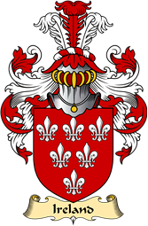 English Coat of Arms (v.23) for the family Ireland