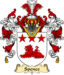 Irish Family Coat of Arms (v.25a) Spence