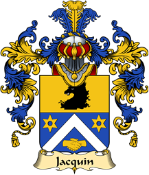 French Family Coat of Arms (v.25) Jacquin