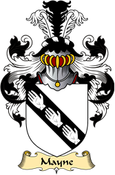 English Coat of Arms (v.23) for the family Main or Mayne