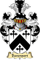 Welsh Family Coat of Arms (v.23) for Davenport (Cheshire and of Denbighshire)