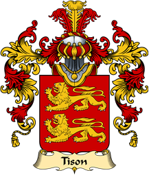 French Family Coat of Arms (v.25) Tison