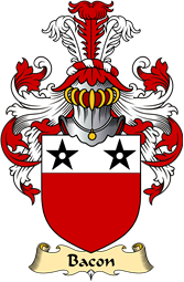 English Coat of Arms (v.23) for the family Bacon