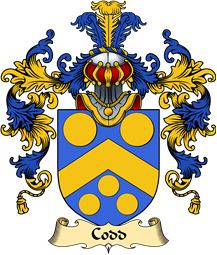 Irish Family Coat of Arms (v.25a) Codd