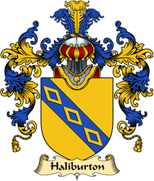 Scottish Family Coat of Arms (v.25) Halyburton
