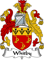 English Coat of Arms for the family Whitby