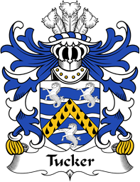 Welsh Coat of Arms for Tucker (of Sealyham, Pembrokeshire)