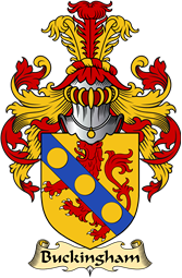 English Coat of Arms (v.23) for the family Buckingham