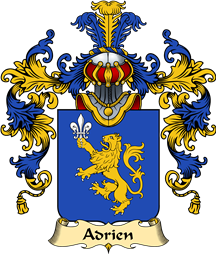 French Family Coat of Arms (v.25) Adrien