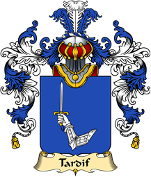 French Family Coat of Arms (v.25) Tardif