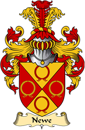 English Coat of Arms (v.23) for the family New or Newe