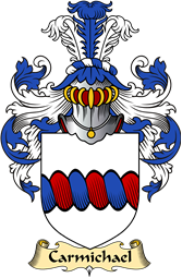 Scottish Family Coat of Arms (v.23) for Carmichael