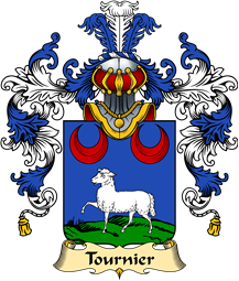 French Family Coat of Arms (v.25) Tournier