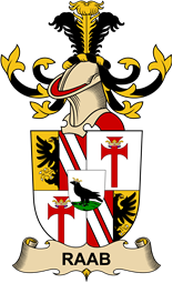 Republic of Austria Coat of Arms for Raab (de Ravenheim)