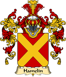 French Family Coat of Arms (v.25) Hamelin