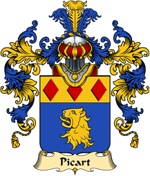 French Family Coat of Arms (v.25) Picart