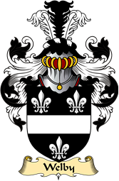 English Coat of Arms (v.23) for the family Welby