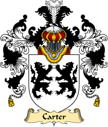 Irish Family Coat of Arms (v.25a) Carter