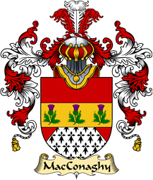 Irish Family Coat of Arms (v.25a) MacConchy or MacConaghy