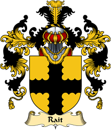 Scottish Family Coat of Arms (v.25) Rait or Reath