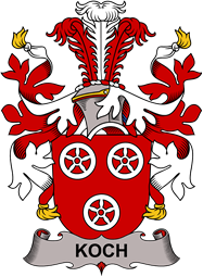 Swedish Coat of Arms for Koch